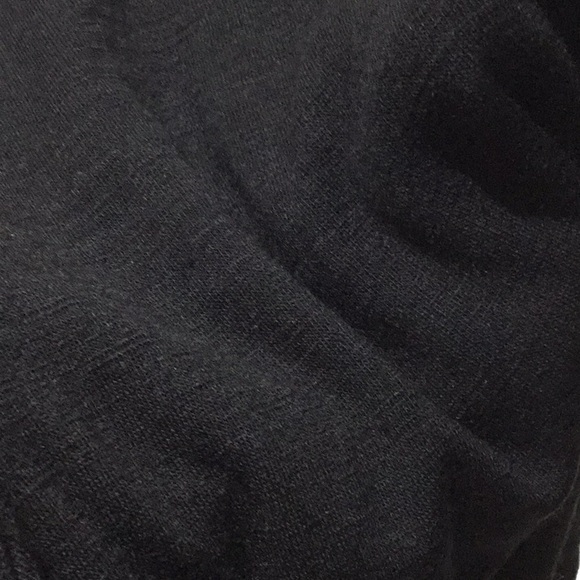 DKNY MEDIUM deep black wool spandex legging s worn once euc stretchy - Picture 5 of 5